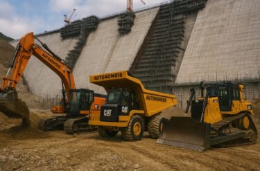 大成建設、南摩ダムで完全無人化施工を実現！🚜🤖 建設現場の未来を切り拓くT-iCraft