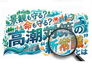景観も守る？命も守る？高潮対策の“新常識”とは